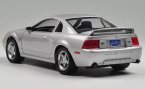 Red /Silver 1:24 Scale Welly Diecast 1999 Ford Mustang GT Model