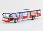 Large Scale Long Green / Blue / Red / Yellow Tour Bus Toy
