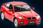White / Red / Black Kids 1:24 Scale R/C BMW X6 SUV Toy