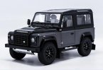 White / Black 1:18 Kyosho Diecast Land Rover Defender Model