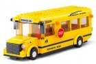 Kids Plastic Toys Gift Package Yellow School Bus Inside