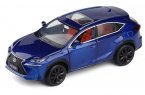 Kids Blue / Gray / White 1:32 Scale Diecast Lexus NX 200t Toy