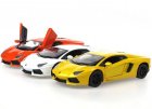 Red /Yellow /White 1:32 Scale Diecast Lamborghini Aventador Toy