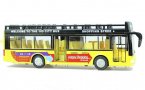 Yellow / White / Red / Blue Kids Die-Cast Double Decker Bus Toy