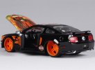 Black-Orange 1:24 Scale Diecast 2006 Ford Mustang GT Model