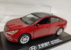 1:32 Scale Red /White /Golden Diecast 2013 Hyundai Sonata Model