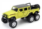 1:32 Scale Kids Diecast Jeep Wrangler Rubicon Pickup Truck Toy