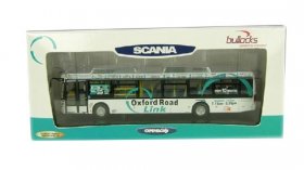 1:76 Scale White CMNL Brand SCANIA NO. 147 City Bus Model