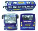 Kids Purple / Yellow Plastics Electric City Bus Toy