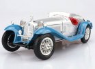 Silver 1:18 Scale Bburago 1932 Alfa Romeo 8C 2300 Spider Model