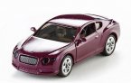 Kids Purple SIKU 1483 Diecast Bentley Continental GT V8 Toy