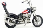 Vintage Handmade Medium Scale Tinplate 1969 Harley Davidson