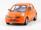 Red / Green / Silver / Orange Kids Diecast Nissan Micra Toy