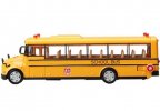 Kids Yellow 1:55 Scale Pull-Back Function Diecast School Bus Toy