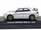 White / Red / Blue / Silver 1:64 Subaru IMPREZA WRX SRI 2003