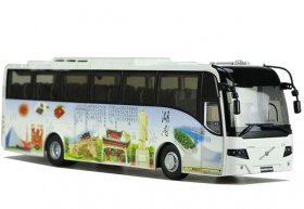 1:42 Scale China Tourism HuNan Diecast Volvo 9300 Bus Model