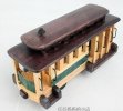 Detachable Wooden Bus Toy Model