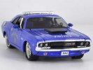 Blue 1:24 Scale Maisto Diecast 1970 Dodge Challenger R/T Model