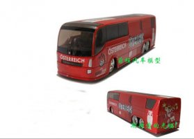 Diecast 2008 European Football Championship Austria Bus Toy