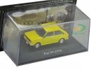 Yellow 1:43 Scale IXO Diecast Fiat 147 1979 Car Model