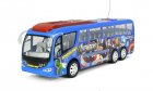 Kids 4 Channel Cartoon Design R/C Bus Toy