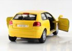 1:36 Scale Kids Red / Yellow / Black / Blue Diecast Audi A3 Toy