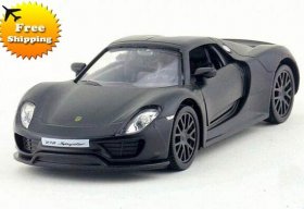 Black / White /Red / Blue / Gray Diecast Porsche 918 Spyder Toy