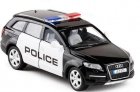 Kids Black-White 1:32 Scale Police Diecast Audi Q7 Toy