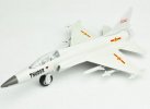 Kids Gray / Yellow / White Die-Cast JF-17 Fighter Aircraft Toy
