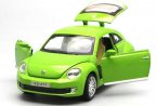 Kids 1:32 Green / Purple / Red / Yellow Diecast VW Beetle Toy