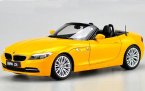Yellow 1:18 Scale Kyosho Diecast BMW Z4 Model