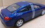 1:18 Scale Blue NOREV Diecast 2005 Peugeot 407 Coupe Model