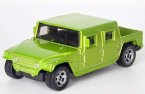 Kids Yellow / Green SIKU 0880 Diecast Hummer H1 Pickup Toy
