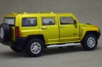 Red / Golden 1:43 Scale Kids Diecast Hummer H3 Toy
