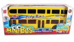 Kids Bright Yellow Electric Double-Deck City Bus Toy