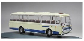 1:76 Scale White Corgi Brand Die-Cast Welsh Bus Model