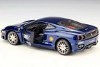 Blue 1:24 Scale Bburago Diecast Ferrari 360 Challenge Model