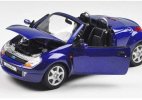 Red / Blue 1:24 Scale Welly Diecast 2003 Ford Street KA Model