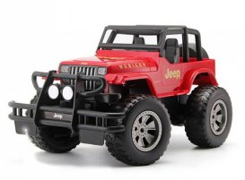 Kids Red / Yellow 1:12 Full Functions R/C Jeep Rubicon Toy