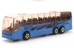 Kids White / Yellow / Blue / Green Die-Cast Airport Tour Bus Toy