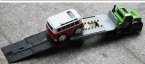 White-red Kids RC Bus Toy Along With Tow Truck Toy