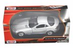 Silver / Black 1:24 MotorMax Diecast Mercedes-Benz SLR Model