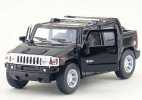 Black / Red / Blue / Yellow Kids Diecast Hummer H2 Pickup Toy