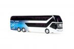 1:87 Scale White-Blue Neoplan Skyliner 2011 IAA Tour Bus Model