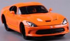 Orange 1:24 Scale Diecast 2013 Dodge SRT Viper GTS Model