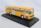 Yellow 1:72 Scale Atlas Diecast Ikarus 266 1972 Bus Model