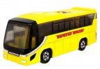 1:156 Mini Scale Yellow TOMY NO. 42 Die-cast Hato Coach Bus Toy