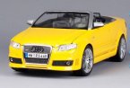 Black / Yellow 1:18 Scale Maisto Diecast Audi RS4 SPYDER Model