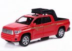 Kids 1:32 Scale Red / Blue / White Diecast Toyota Tundra Pickup