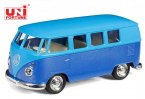 1:36 Scale Blue Diecast Volkswagen T1 Bus Toy